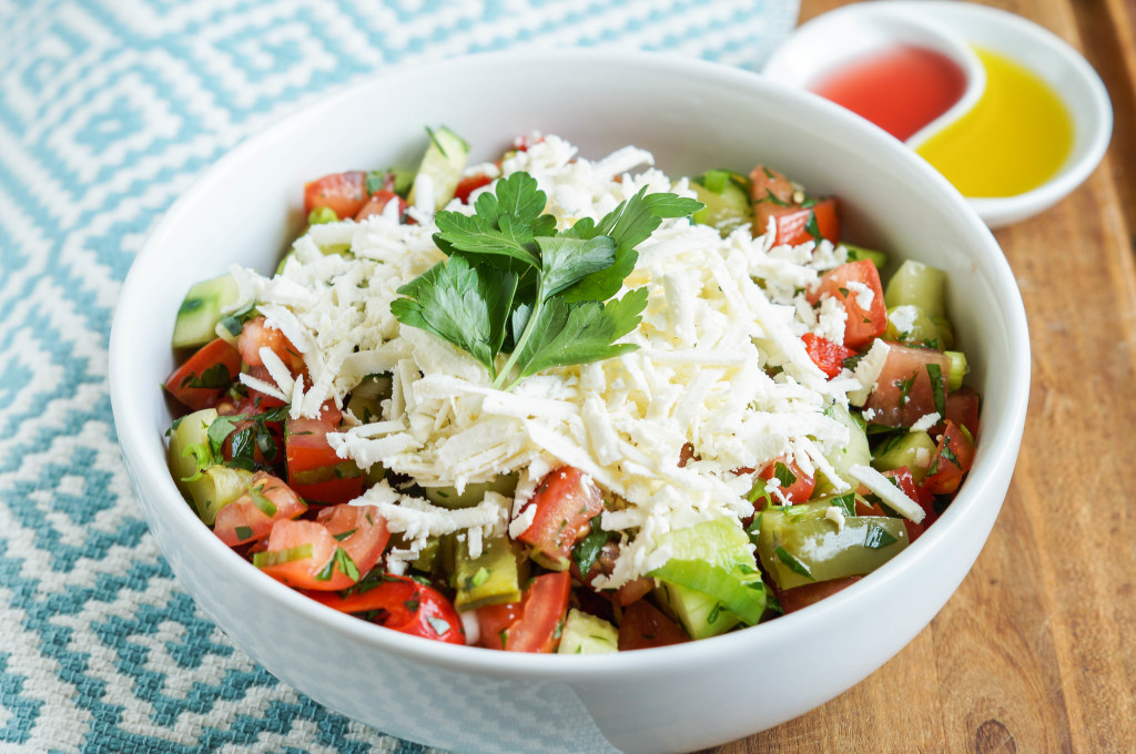 Macedonian Shopska Salad